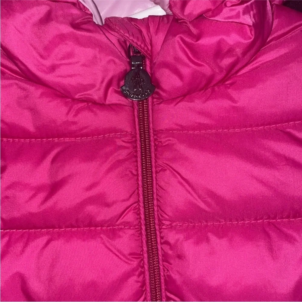 Moncler pink baby coat - Picture 2 of 6